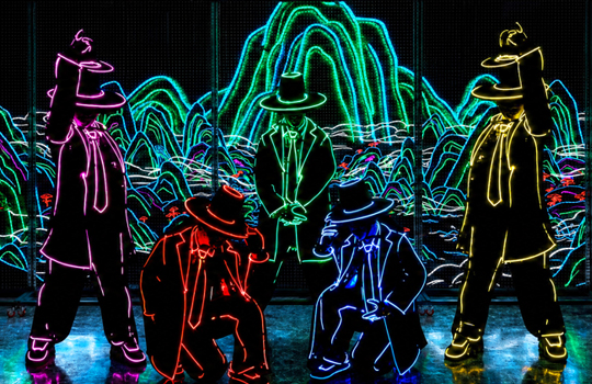 논버벌 LED 퍼포먼스