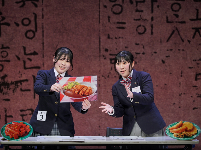 スキット部門発表の様子
