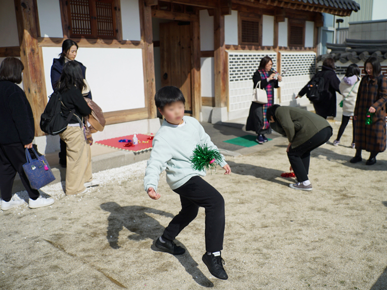 韓国の伝統遊び体験