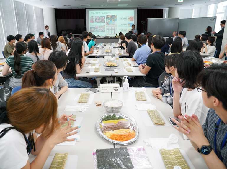 キム・ジョンウン教授による韓国の食文化に関する講演