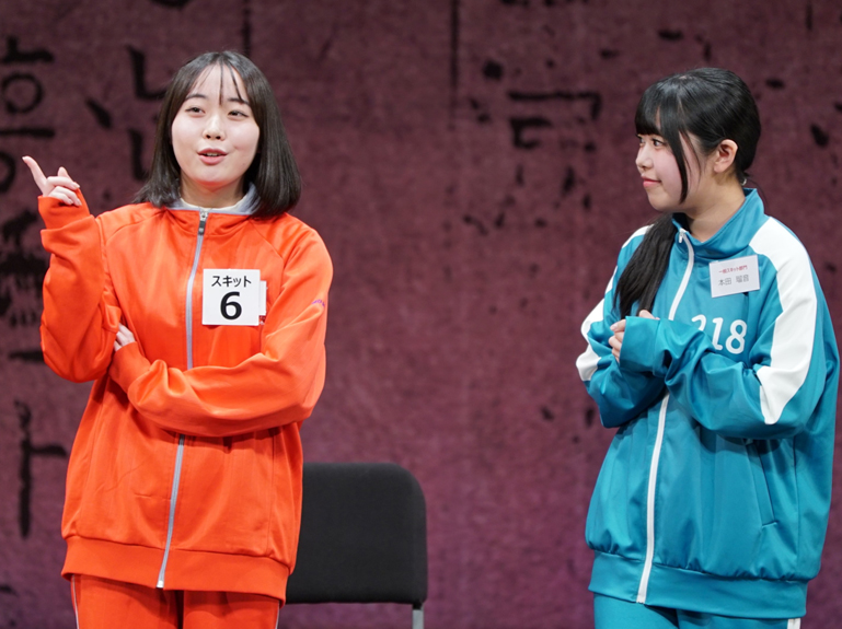 スキット部門発表の様子