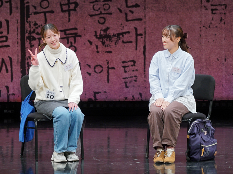 스킷 부문 발표 모습