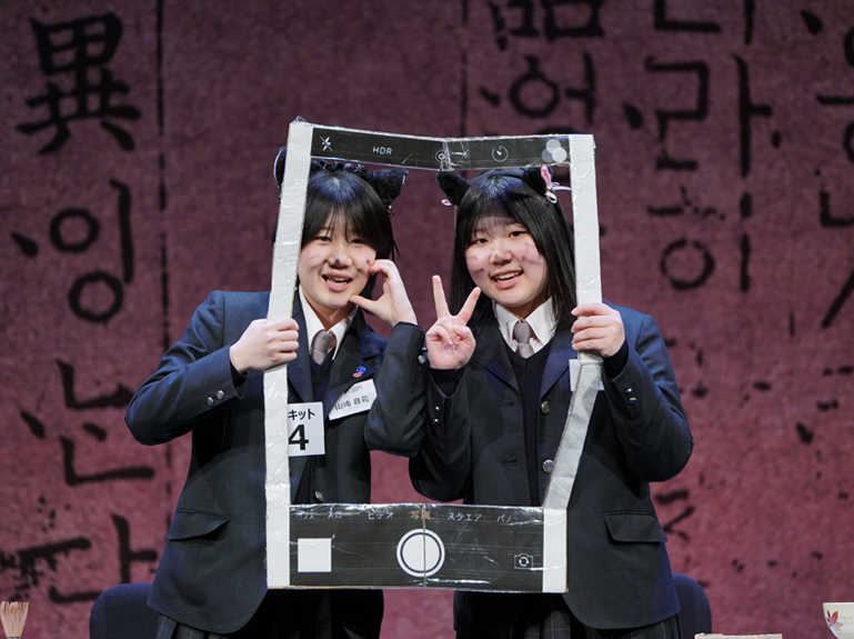 スキット部門発表の様子