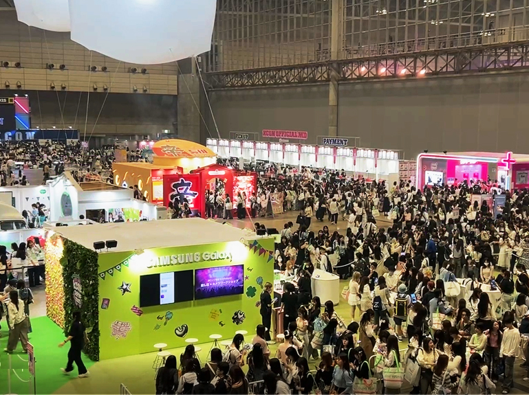 KCON JAPAN 2025の風景