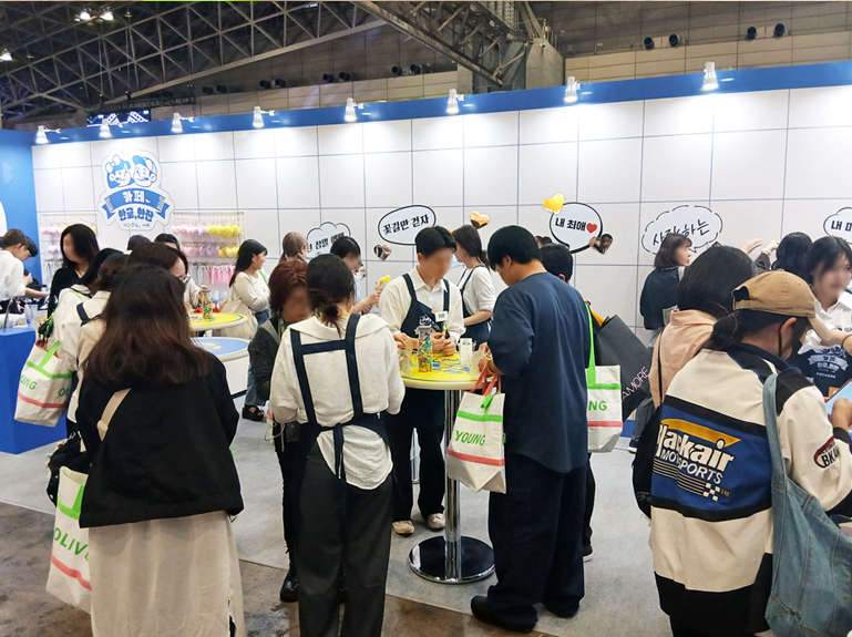 ブースの様子