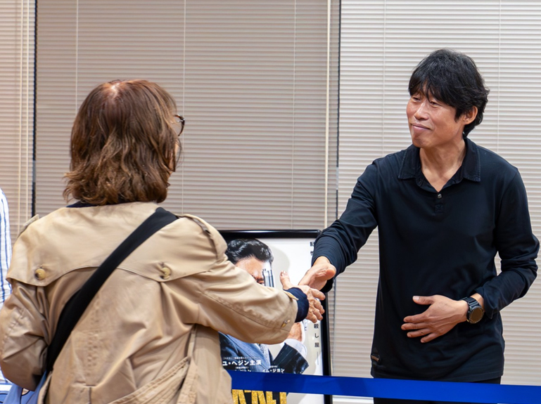 ユ・ヘジンさんのお見送り