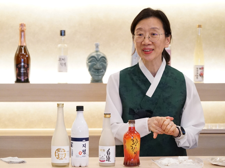전통주를 베이스로 만든 칵테일