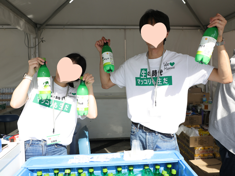 マッコリも人気でした！