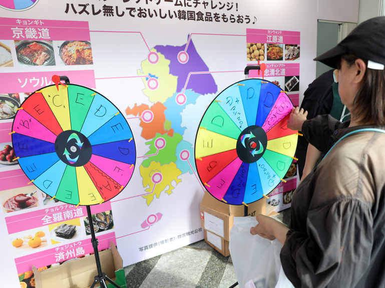 K-FOOD広報＆販売ブース