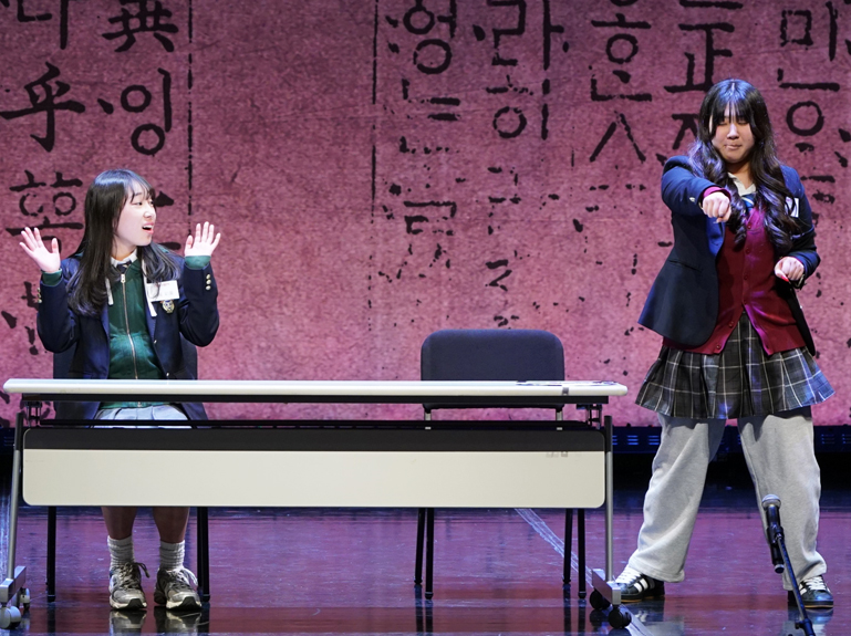 スピーチ部門発表の様子