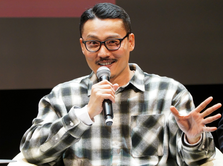 作家トークショーの風景