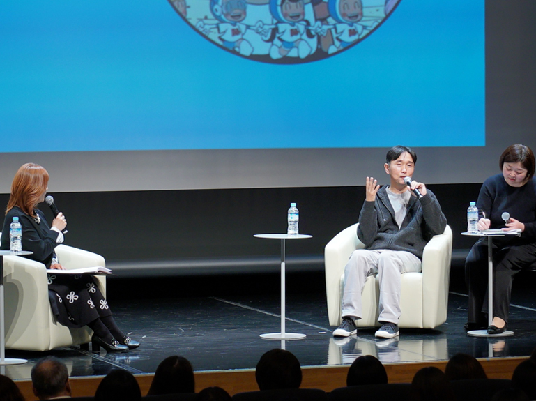 웹툰 '유미의 세포들'의 이동건 작가의 토크쇼