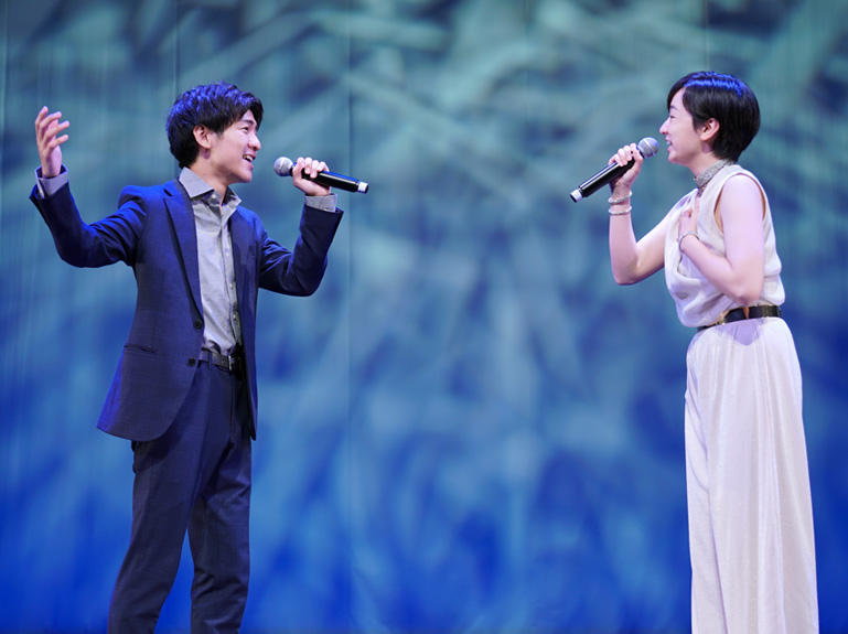 木賀翠さんと伊藤厚志さんのデュエット