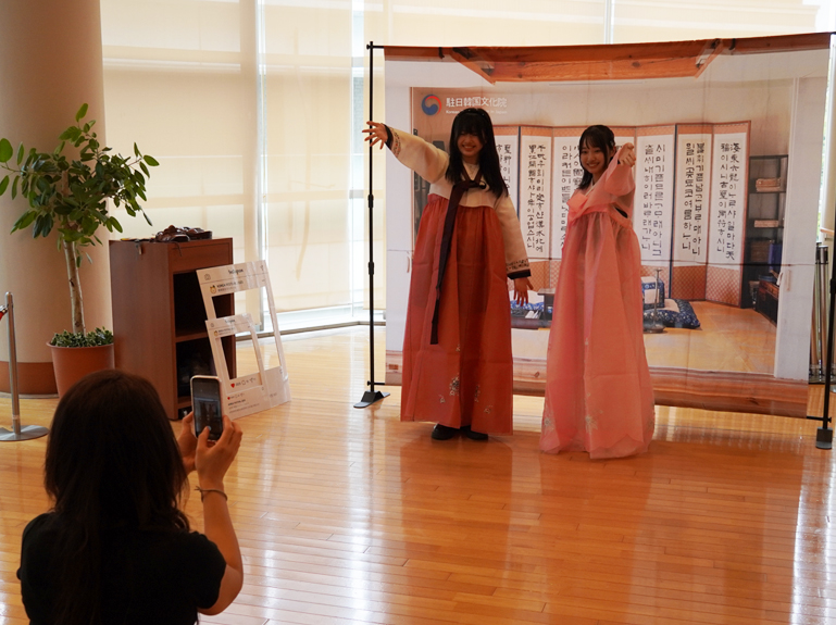 体験イベント：韓服試着