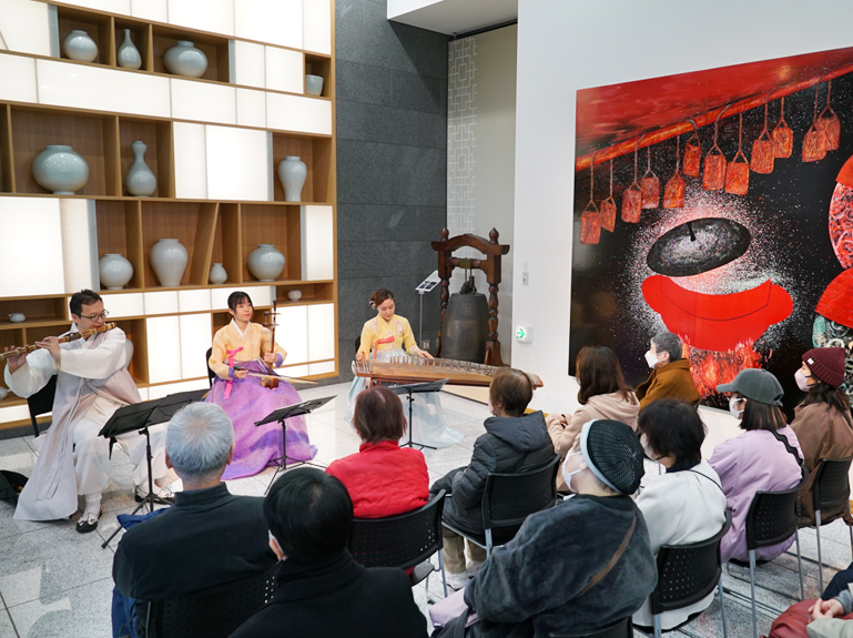 전통악기 미니 콘서트 (가야금, 대금, 해금)