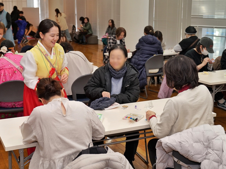 自由体験－伝統模様のキーホルダー作り