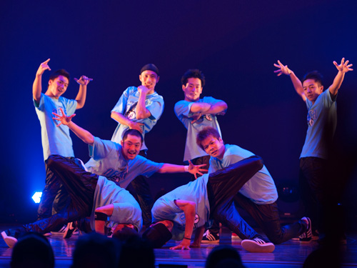 「B-BOYストリート系ダンス」の競演 日本チーム 「FOUND NATION」の舞台