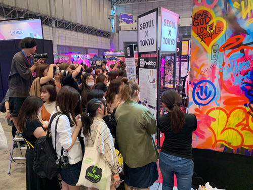 KCON 2019 JAPAN会場の中の様子