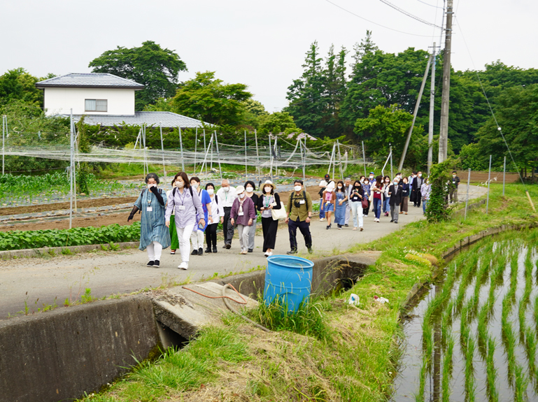 浅川家の墓所へ移動