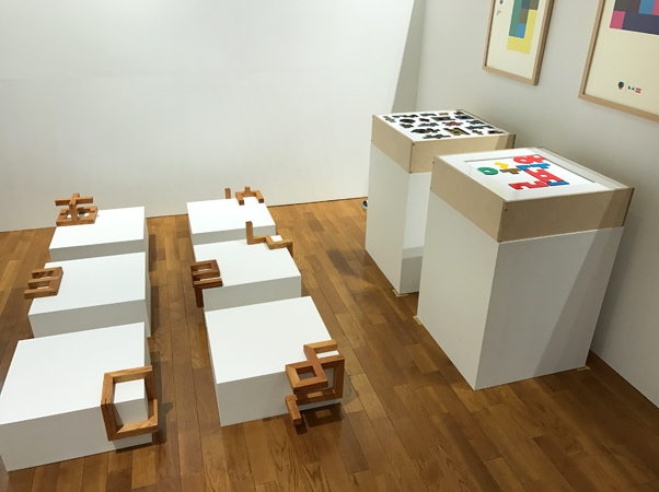 展示作品の様子