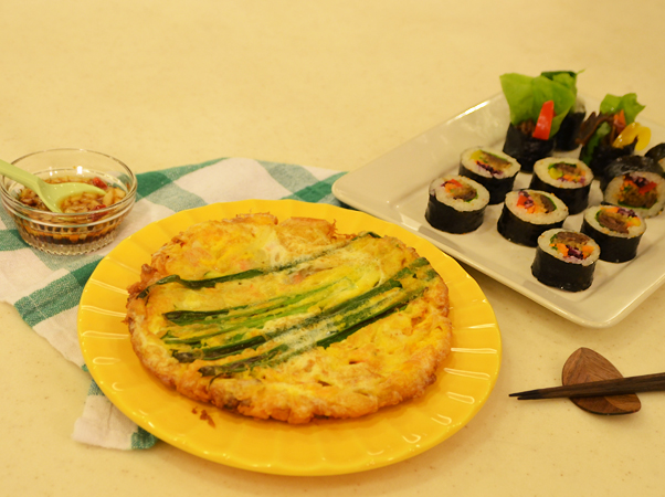 한국요리교실～수제비, 두부김치, 약식, 김밥, 해물파전