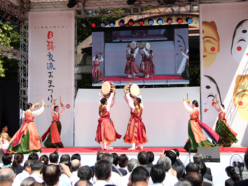 オープニングセレモニー：韓国の伝統舞踊