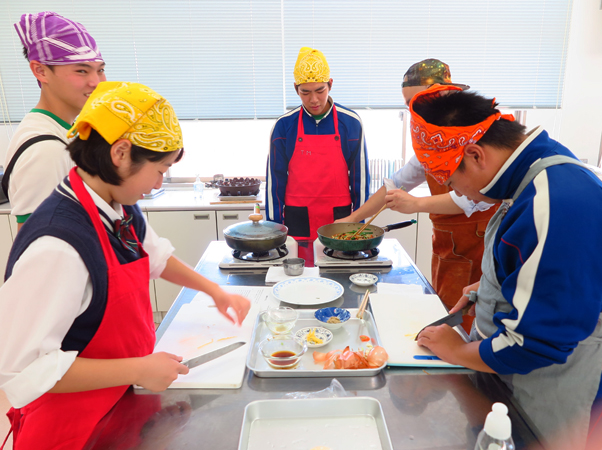 韓国料理教室の様子