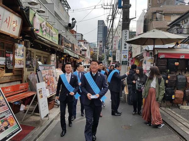 新大久保で街頭キャンペインも開催！