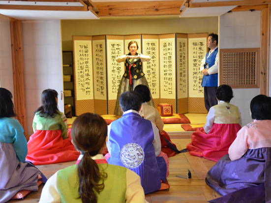 한국의 전통인사법 - 절 배우기