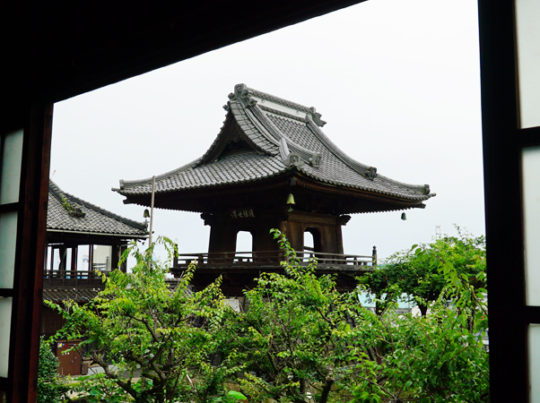 清見寺の風景