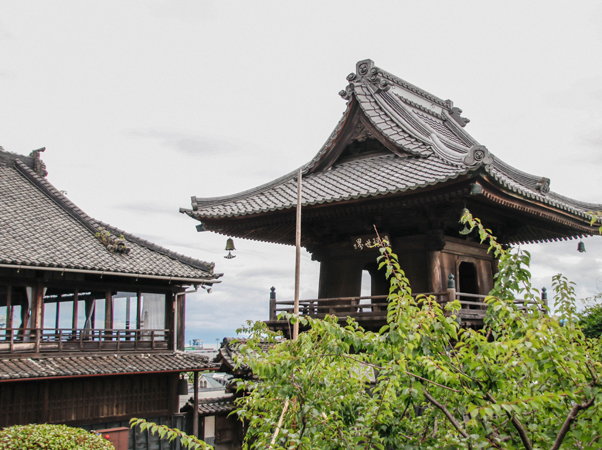 清見寺の風景