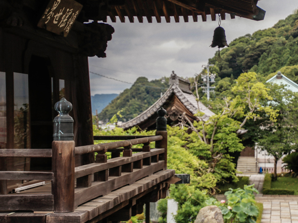 清見寺の風景