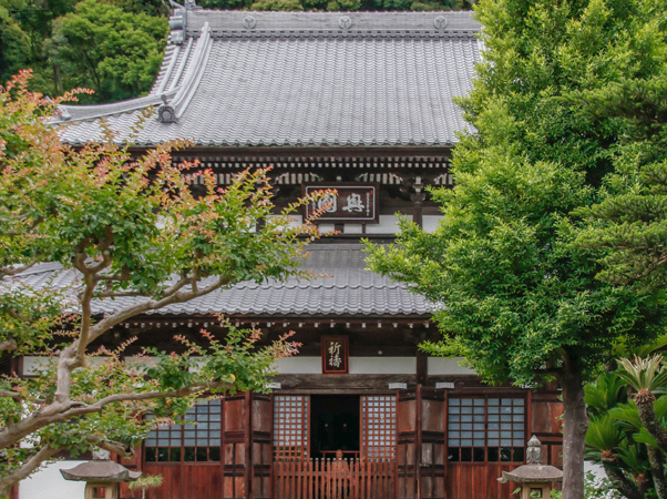 清見寺の風景