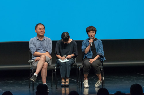 「青春時代」のイ・テゴン監督とパク・ヨンソン作家のトークショー2（東京）