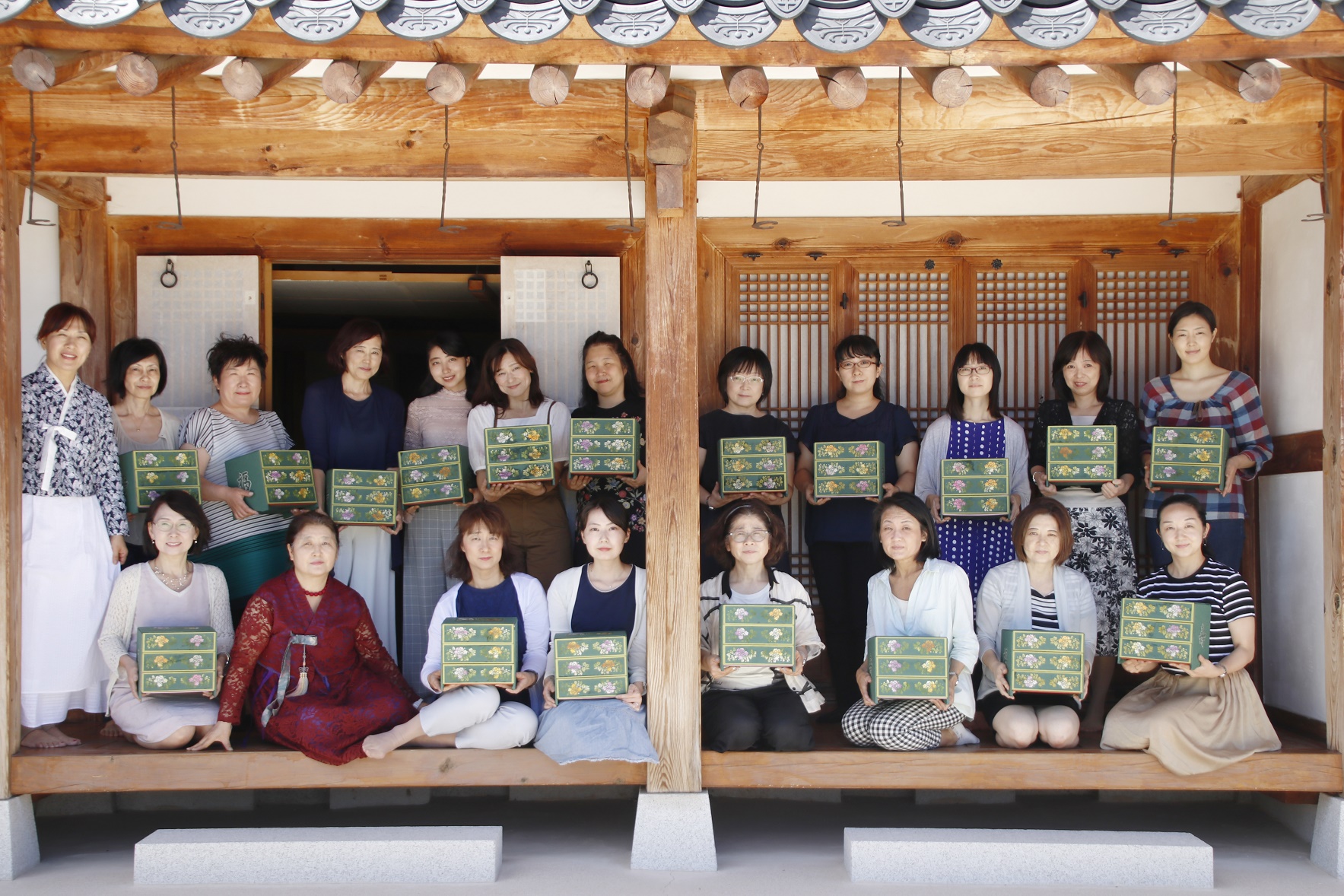 2018年 韓国文化のある日　－　韓紙工芸教室