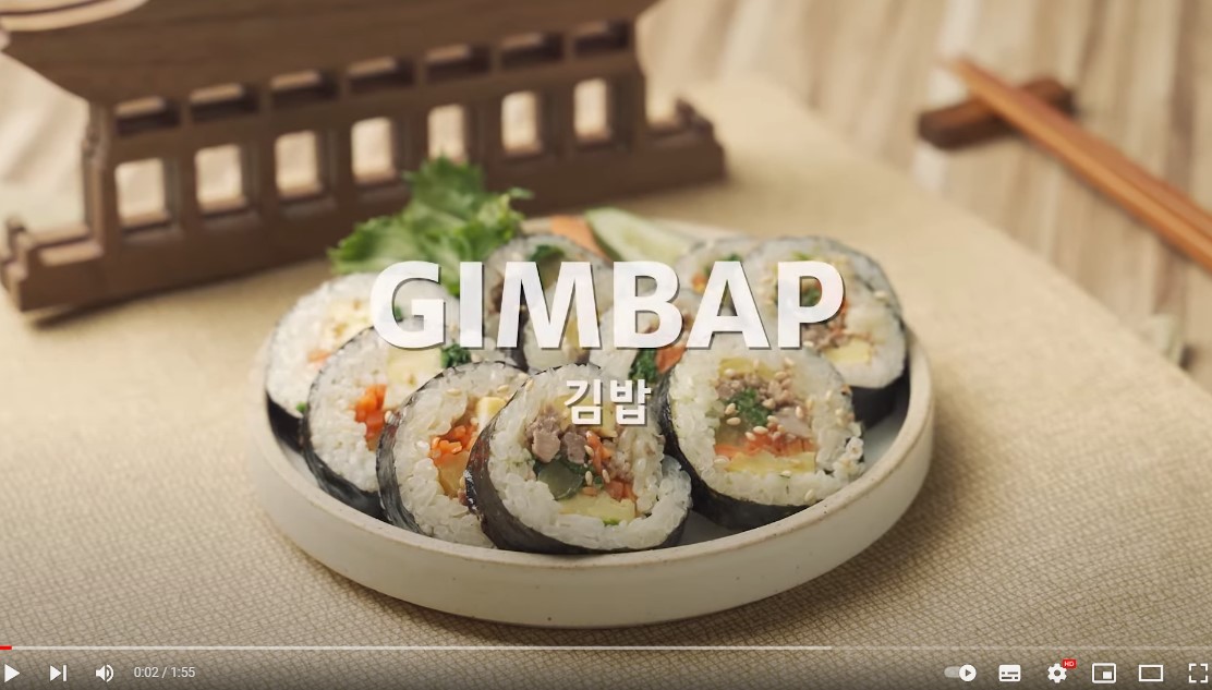 韓国料理教室～キンパプ(韓国式海苔巻き)に挑戦！