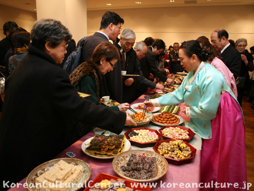 韓国の伝統茶・茶菓子の試食会