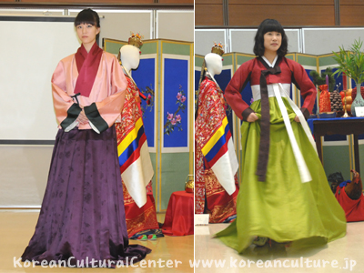 朝鮮時代初期の貴族の礼服 / 18世紀のハンボク‐チョゴリが短くなった。　