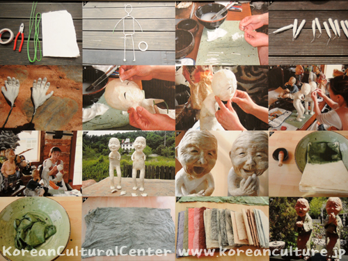 タッチョンイ人形の制作過程～日本特別展のためにきんさんぎんさんの人形を制作