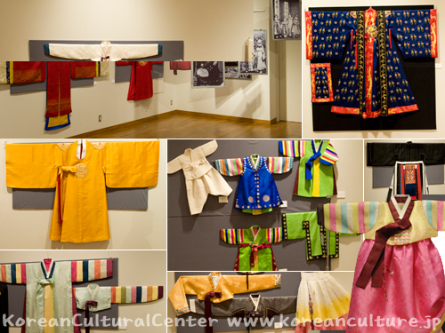 作品展示 - 宮中韓服とトルチャンチに使われる服飾