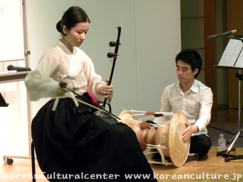 韓国伝統楽器「ヘグム」体験講座と関連イベント 【Ⅱ】