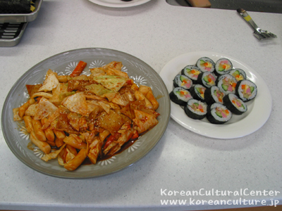 練馬区外国文化講座 「韓国料理」